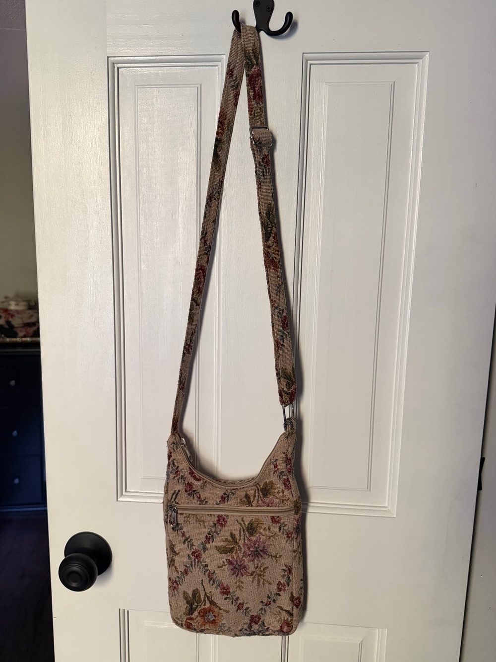 Floral Vintage Crossbody Bag